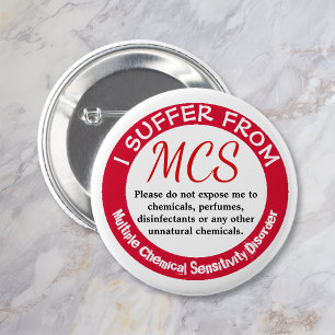 Knapp för MCS-medvetenhet och varning