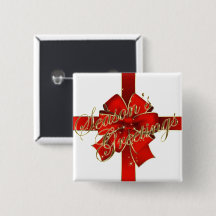 Knapp för mousserande julklapp