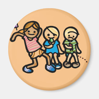 knapp för omgivande knapp. magnet