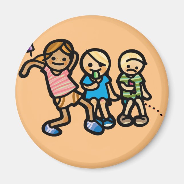 knapp för omgivande knapp. magnet (Framsidan)