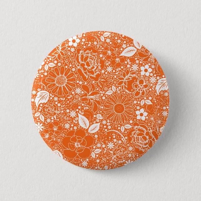 Knapp för Orange av botaniska beauties (Framsida)