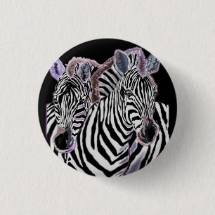 Knapp för par Zebra