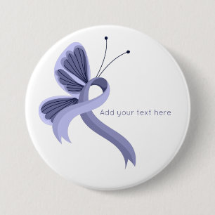 Knapp för "Periwinkle Awareness Ribbon Butterfly"