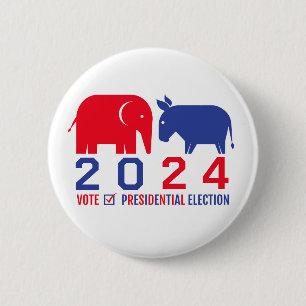 Knapp för presidentvalet i USA 2024