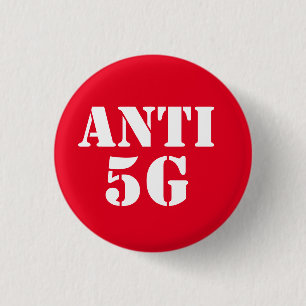 Knapp för runda märken Anti 5G