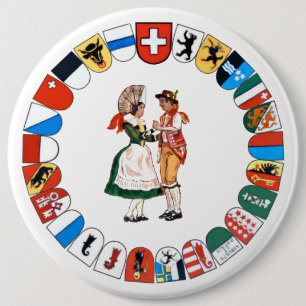 knapp för schweiziska kantoner och dansare