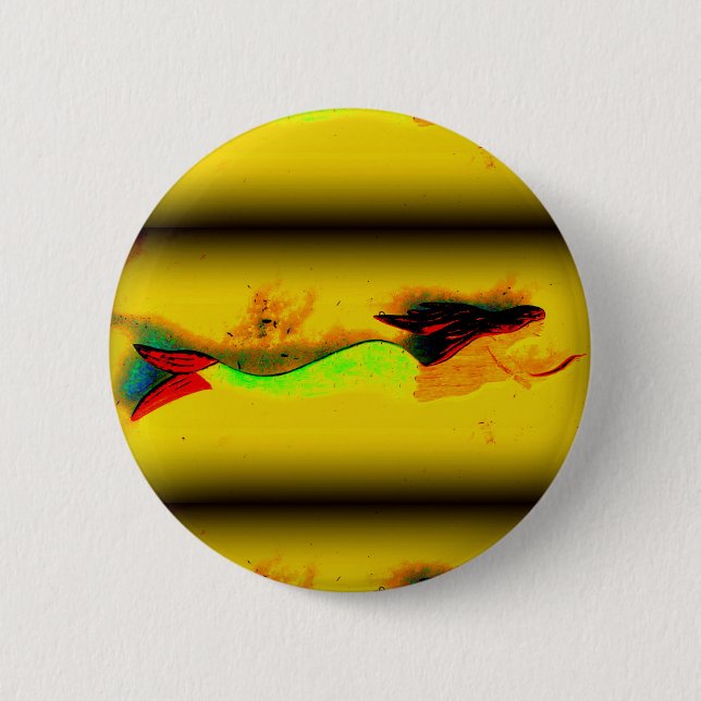 knapp för simning av sjöjungfru (Framsida)