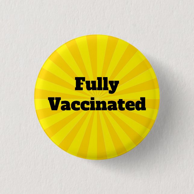 Knapp för vaccinationsdesign (Framsida)