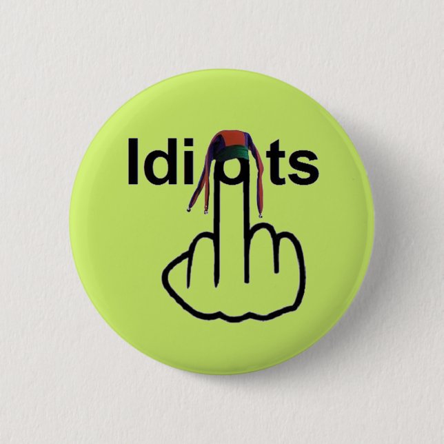 Knapp Idiots Flip (Framsida)
