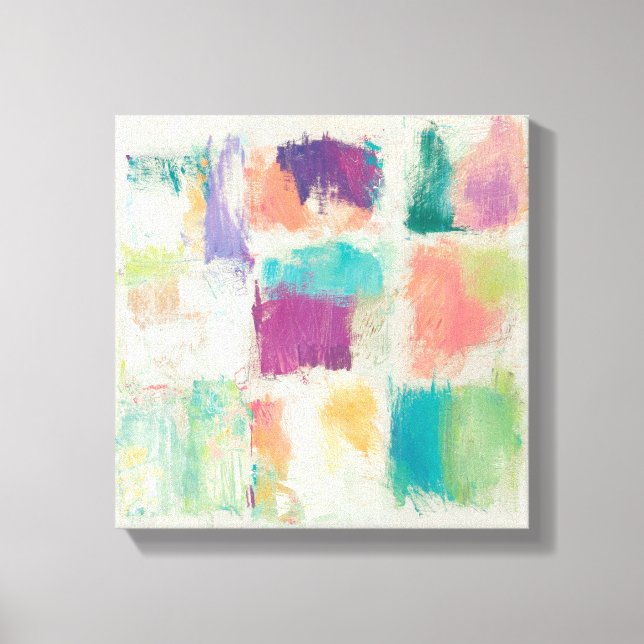 Knapp II Stone Abstrakt Print | Mike Schick Canvastryck (Framsida)