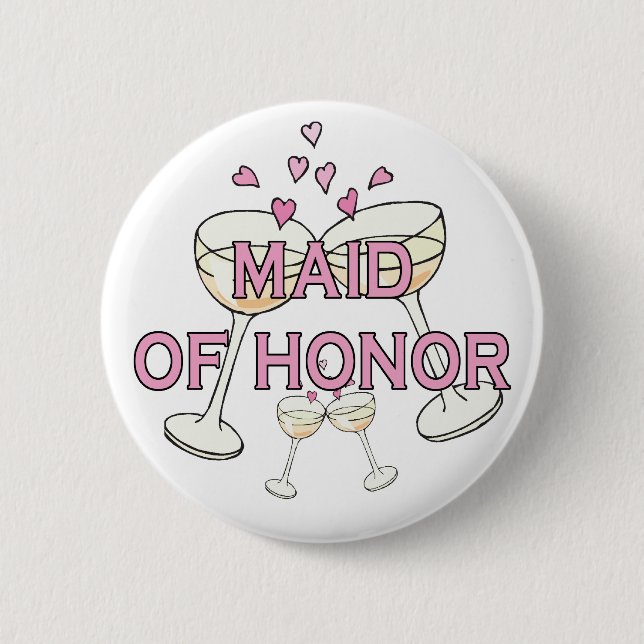 Knapp: Maid of honor Knapp (Framsida)