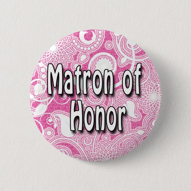 Knapp: Matron of Honor Knapp (Framsida)