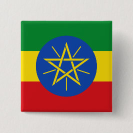 Knapp med Etiopiens Flagga