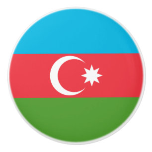 Knapp med flagga av Azerbajdzjan Knopp