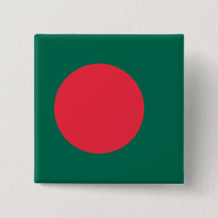 Knapp med Flagga av Bangladesh