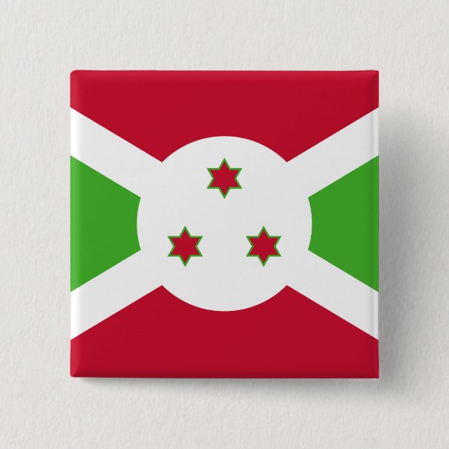 Knapp med Flagga av Burundi (Framsida)