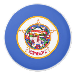 Knapp med flagga av Minnesota Knopp
