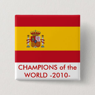 Knapp med Flagga av Spanien