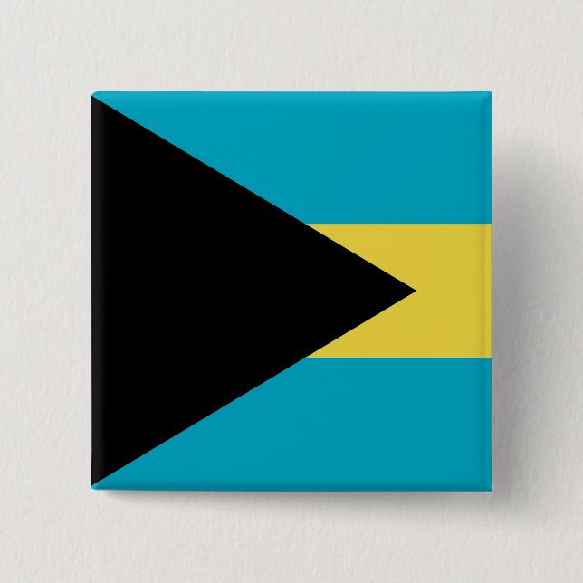 Knapp med Flagga Bahamas (Framsida)