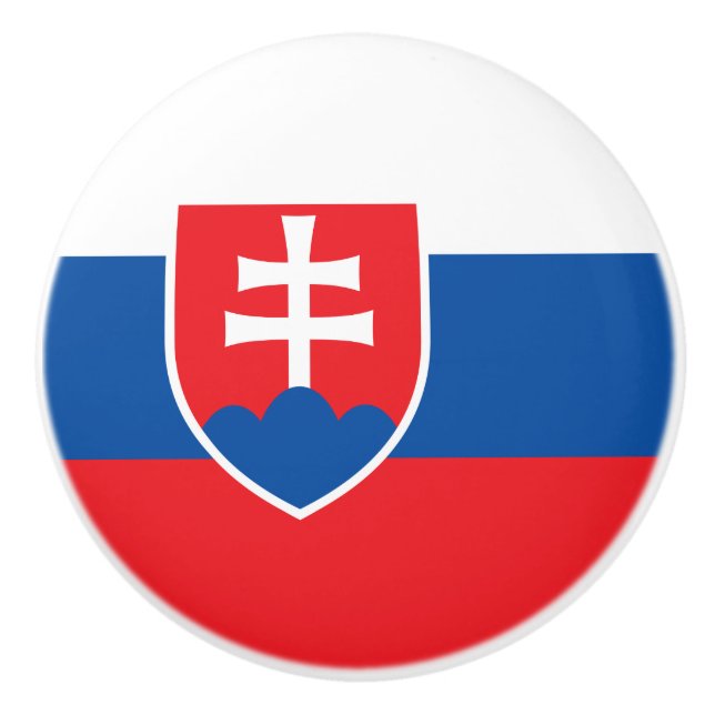 Knapp med flagga från Slovakien Knopp (Framsidan)
