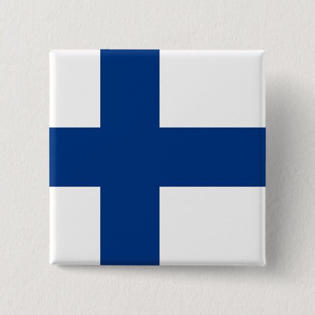 Knapp med Flagga i Finland (Framsida)