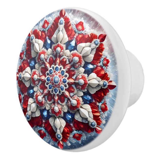 Knapp med norska Färg Knopp (Höger)