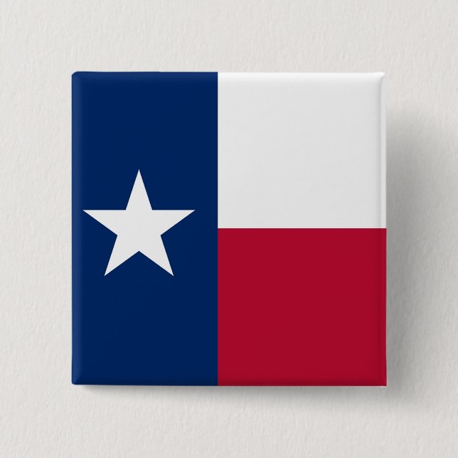 Knapp med Texas Flagga (Framsida)