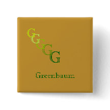 Knapp - Monogram med namn