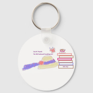 Knapp Nyckelring för Bok Älskare!