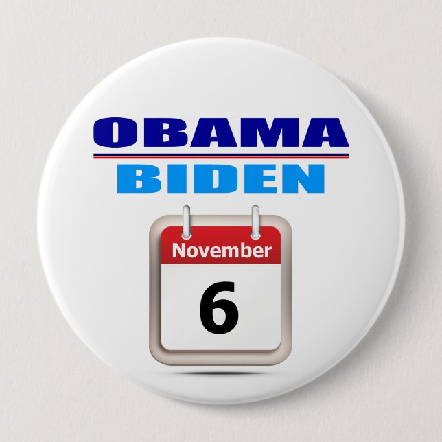 Knapp - Obama/Biden - Kalender (Framsida)