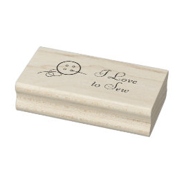 Knapp och trådkonst Frimärke Stämpel