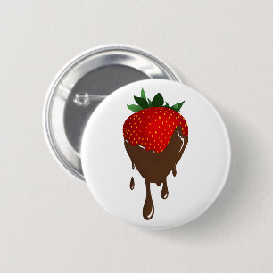 knapp på jordgubbskläder
