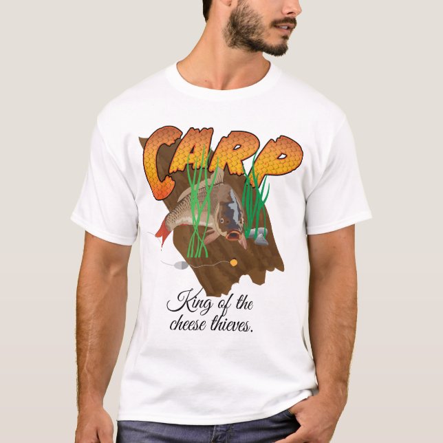 Knäpp på spåret med anpassningsfiske t shirt (Framsida)