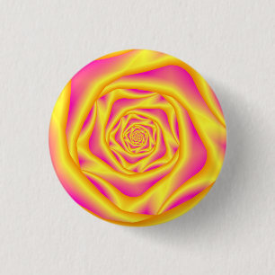 Knapp Spiral Ro i Gult och Rosa