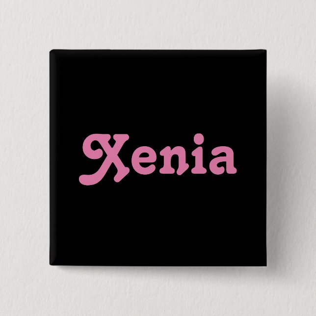 Knapp Xenia (Framsida)