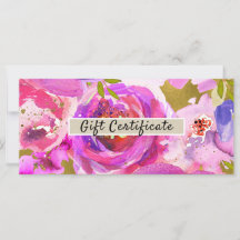 Knappar Av Rosa Lila Guld Blommig Presentgift