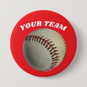 KNAPPAR FÖR ANPASSNINGSBAR AV BASEBALL-TEAM
