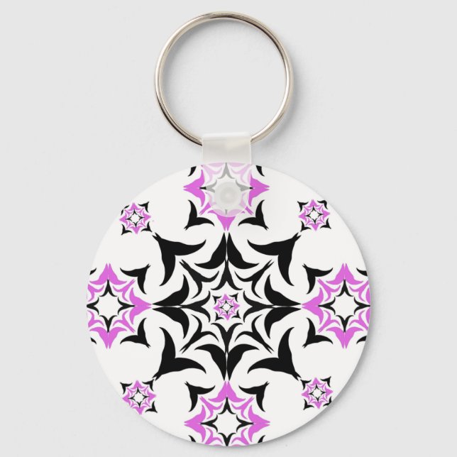 Knappar för Anpassningsbar av personlig & Stift,Ko Nyckelring (Framsida)