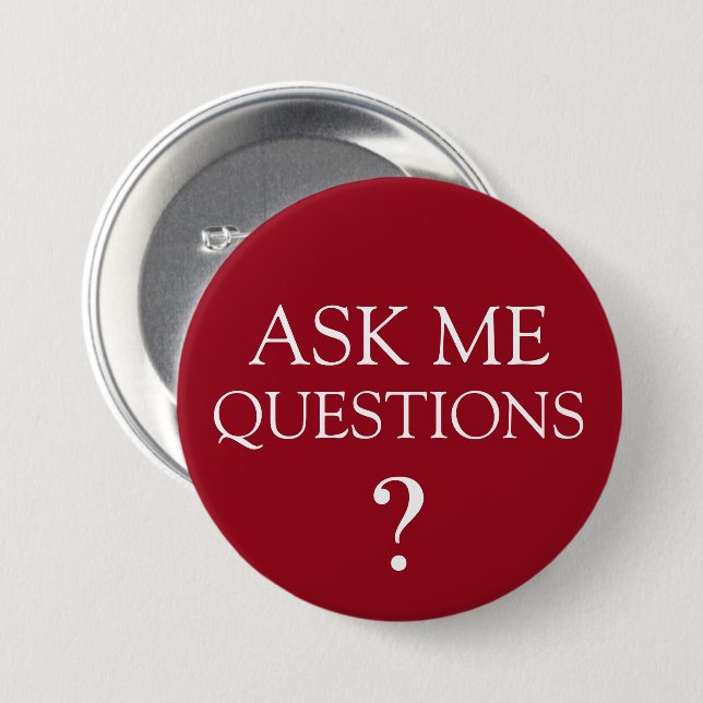 Knappar för att ställa frågor (Framsida & baksida)