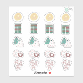 Knappar för kalkstensprogram klistermärken