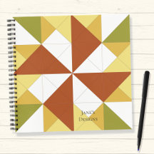 Knappar för PinWheel Quilt Bock