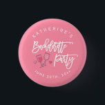 Knappar för rosa och vita Bachelorette-partiet<br><div class="desc">Lägg till en roligt till firande med vår Rosa och vita Bachelorette Party-knappar! Perfekt för bruden och hennes grupp.. De här söta tillbehören gör underbara keepsakes och fotoproppar. Sätt på dem och låt party-viberna börja!</div>