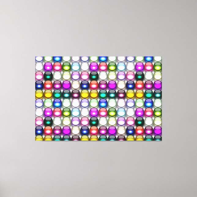 Knappar Galore 1 Lindad Canvas (Framsida)