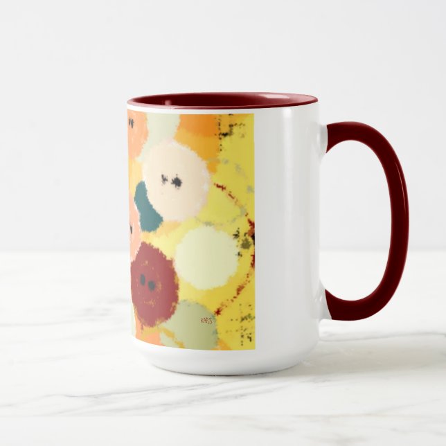 Knappar Hantverkare Mugg (Höger)