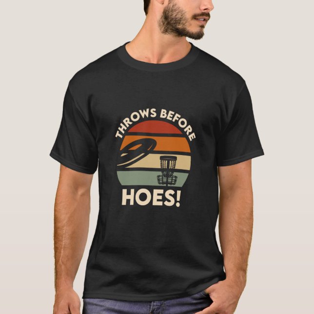 Knappar innan du får hem idrottsskiva Golf T Shirt (Framsida)