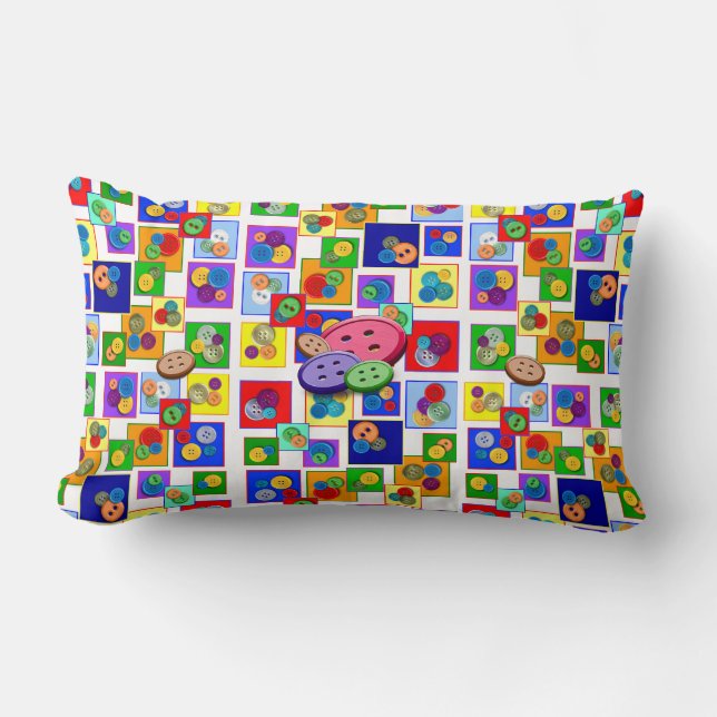 Knappar Lumbarkudde (Framsida)