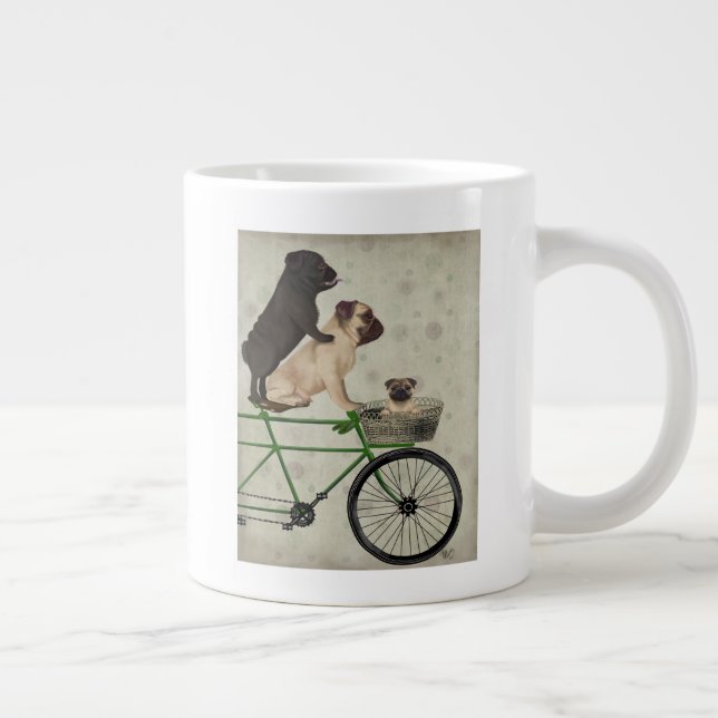 Knappar på cykel jumbo mugg (Höger)