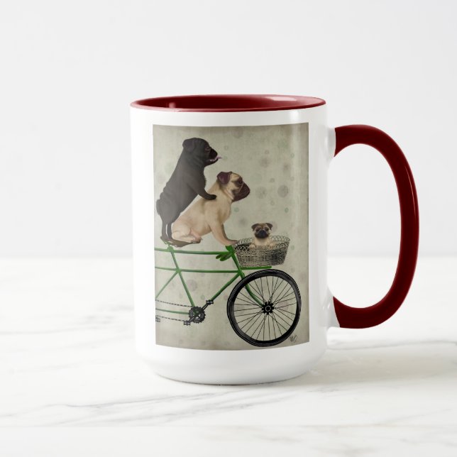 Knappar på cykel mugg (Höger)