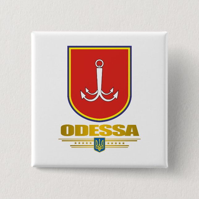 Knapparna "Odessa COA" Knapp (Framsida)