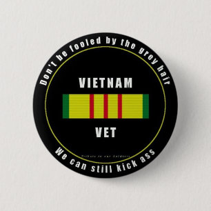 Knäppas den Haired Vietnam för grå färg veten Knapp
